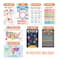 Hadley Designs 11" x 17" Colorful Preschool Educational Laminated Posters for Toddlers Set